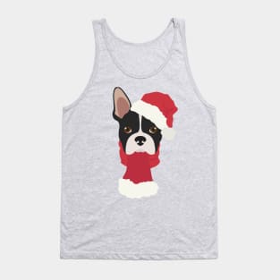 Boston Terrier Christmas Dog Tank Top